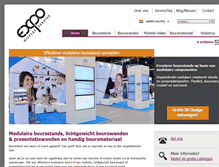 Tablet Screenshot of expodisplayservice.nl