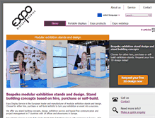 Tablet Screenshot of expodisplayservice.eu