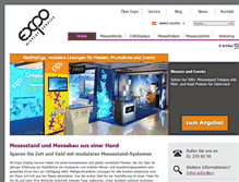 Tablet Screenshot of expodisplayservice.at